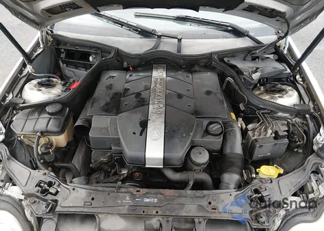 2003 Mercedes-Benz C 240 from USA, damaged, VIN WDBRF61J83A411899